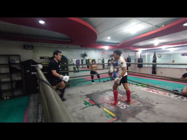 Muaythai Sparring with Coach Kenneth Zapanta VS Al Abelarde . | Preparation for Fight Fest III