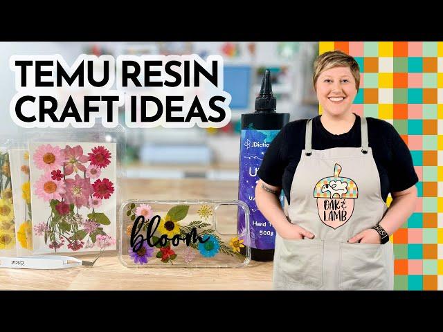 5-Minute Gift Idea With Temu UV Resin!