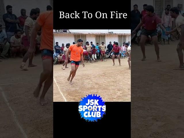 Back To On Fire Chinna Mutthu #backkick #backtoonfire #kabaddivideo #onfire