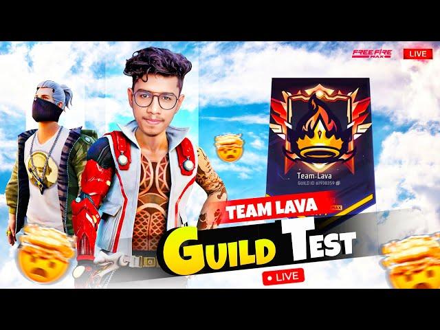 LIVE TEAM LAVA GUILD TEST LIVE