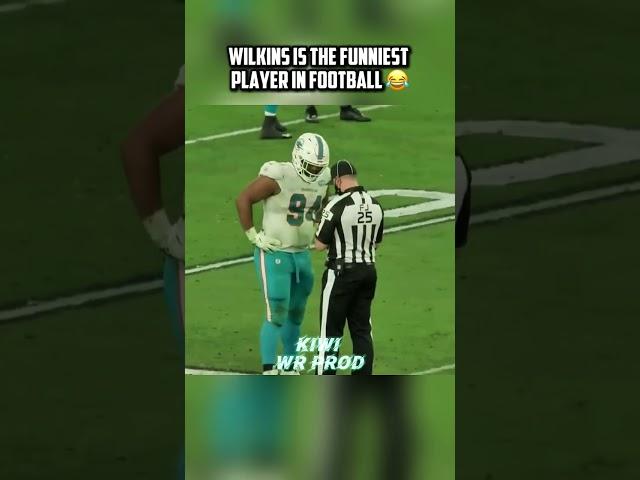 Cristian Wilkins mic’d up #shorts #nfl #god1 #football #funny