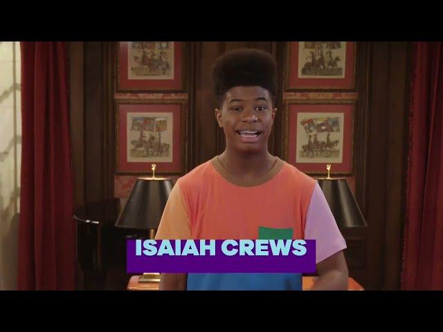 Isaiah Crews about Munchy in Side Hustle (Nickelodeon U.S.)