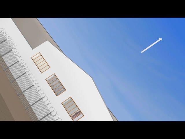 HIMARS Simulation - Olenivka Prison, Ukraine