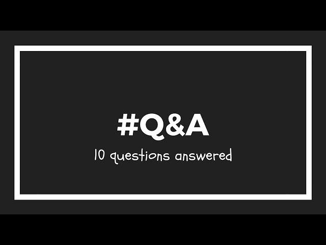 10 questions answered - About me (Angel Anderson)