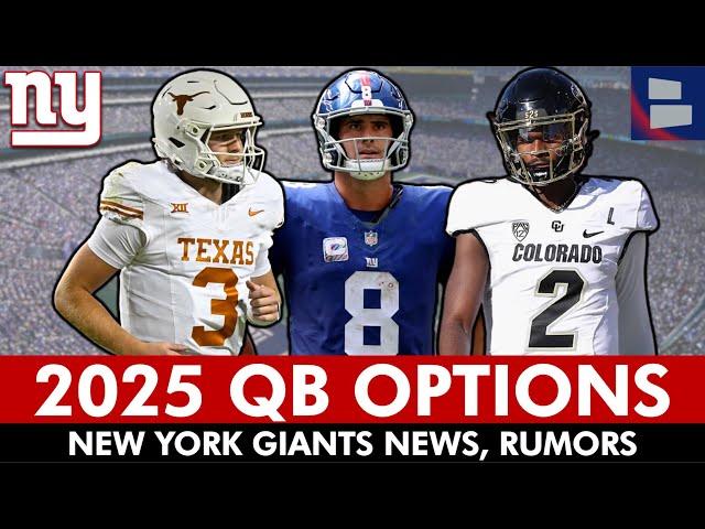 NY Giants QB Targets For 2025 NFL Season Ft. Dak Prescott, Shedeur Sanders, Quinn Ewers