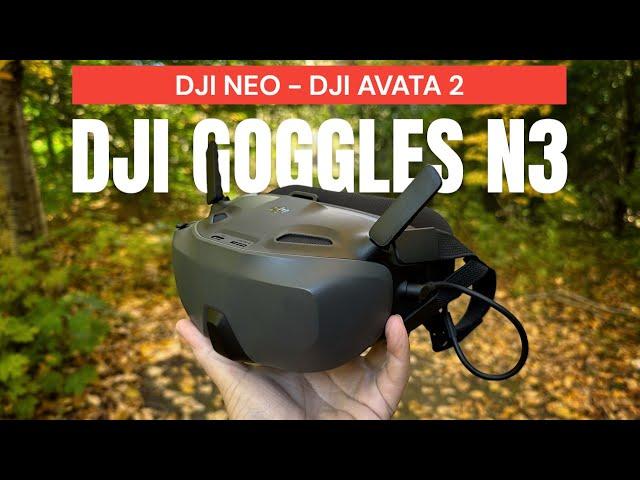 DJI Goggles N3 - Affordable Yet Powerful FPV Goggles for DJI Neo