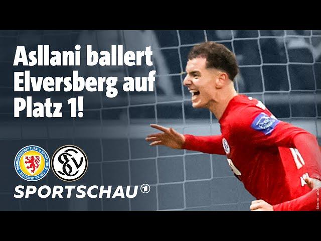 Eintracht Braunschweig – SV Elversberg Highlights 2. Bundesliga, 16. Spieltag | Sportschau Fußball