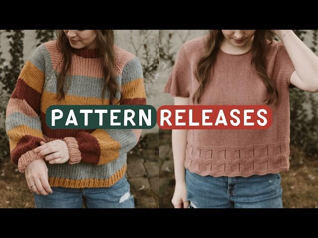 4 New Knitting Pattern Releases - The Blue Mouse