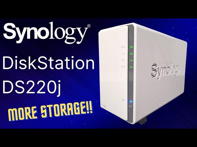 Storage Upgrade - The Synology DS220j NAS !!