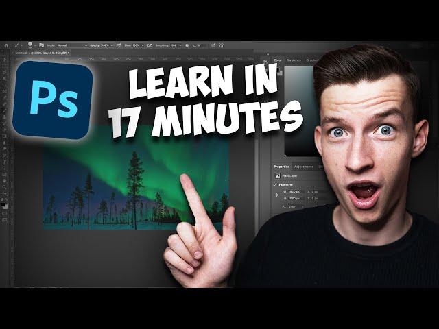 Photoshop Tutorial for Beginners 2023 | Everything You NEED to KNOW!