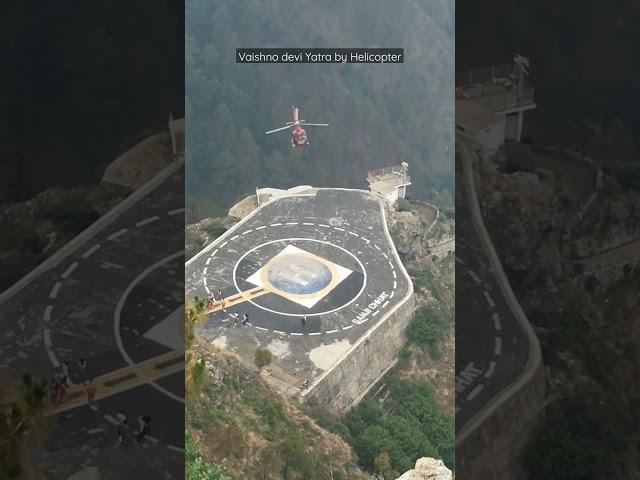 Starting Maa Vaishno Devi Yatra by Helicopter #jaimatadi #vaishnodevi #helicopter #helicopterride