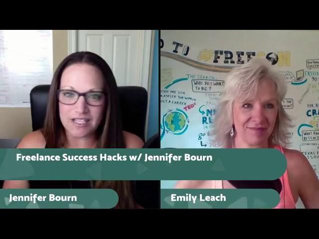 Jennifer Bourn Freelance Success Hacks #FREECON