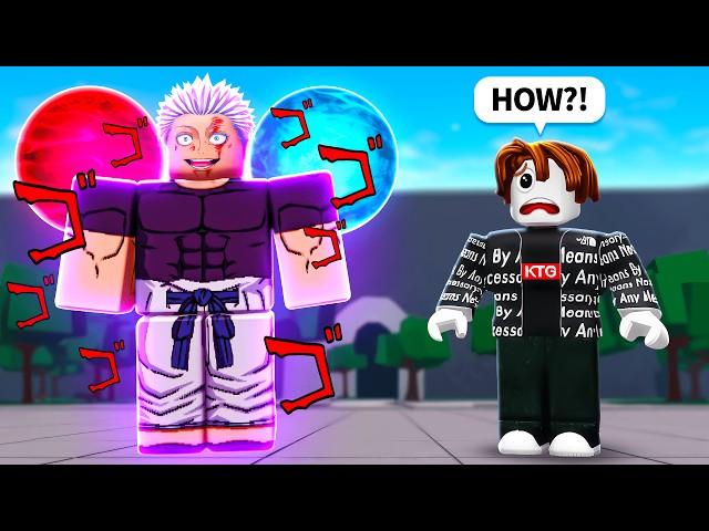 Trolling Servers With GOJO, ADMIN, RANDOM MOVESET and More in The Strongest Battlegrounds