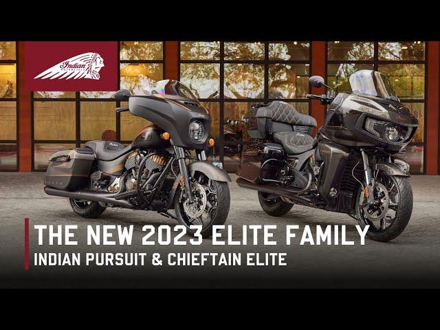 The New 2023 Indian Motorcycle Elite Family