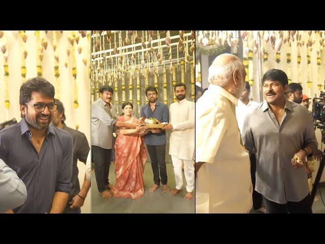 #MEGA156 Movie Opening | Mallidi Vasishta | M. M. Keeravani | Mana Stars