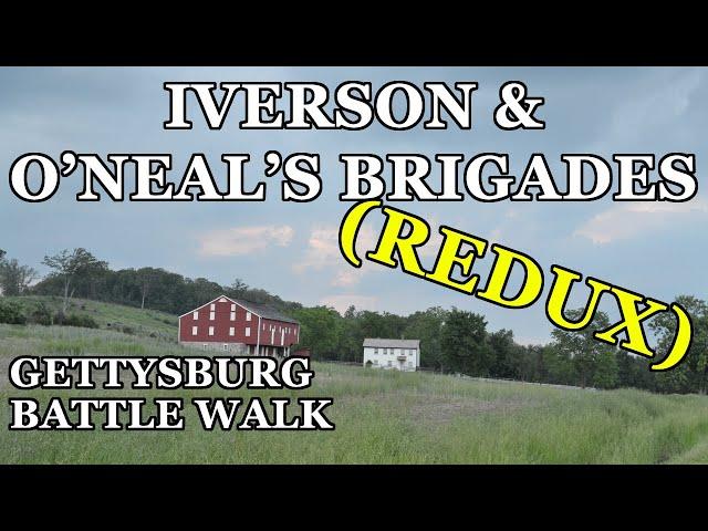 Iverson and O'Neal's Brigades Redux - Gettysburg Battle Walk with Ranger Matt Atkinson