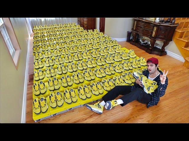 I Bought $30,000 Worth Of Jordans 4s…