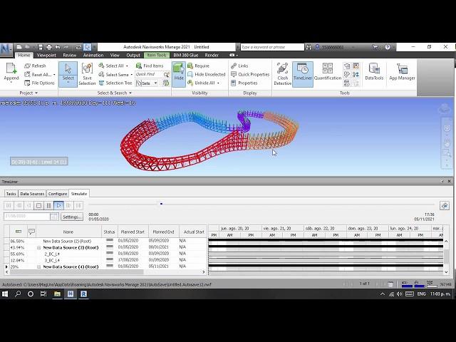 4d Express Simulations with Dynamo Revit and Navisworks