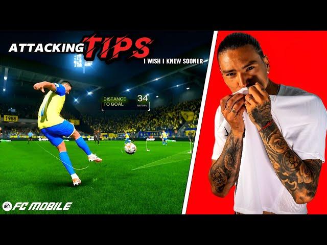 ATTACKING TIPS I WISH I KNEW SOONER !! // EA SPORTS FC MOBILE 24