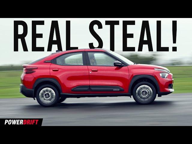 Best SUV Under 10 Lakhs? 2024 Citroen Basalt review | PowerDrift