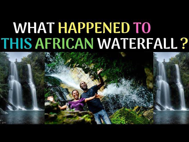 WHAT HAPPENED TO THIS AFRICAN WATERFALL ??? | setrosvlog