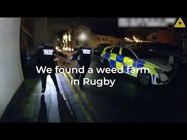 We found an illegal cannabis farm in Rugby | Warwickshire Police