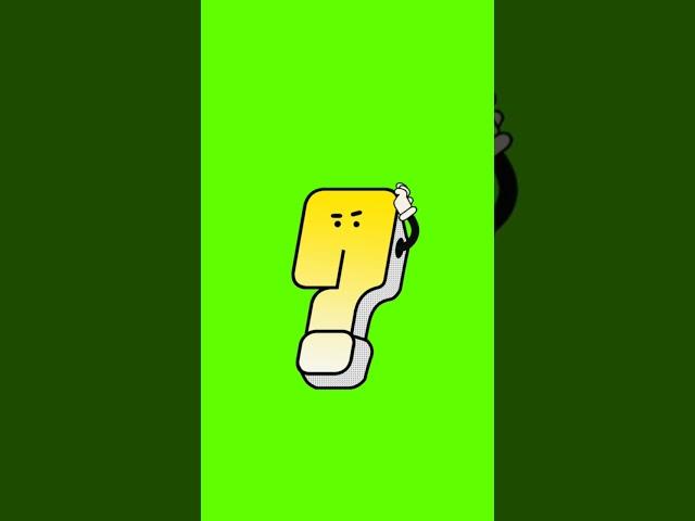 No copyright Question mark animation green screen| question mark green screen animation #qmark