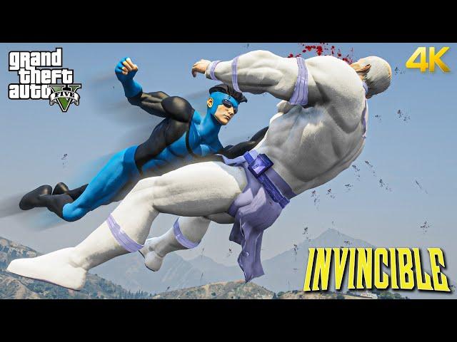 GTA 5 - Invincible VS Conquest | Epic Viltrumites Battle!