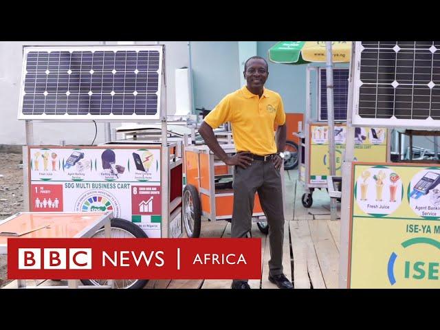 How to run 5 businesses from one cart - BBC Africa