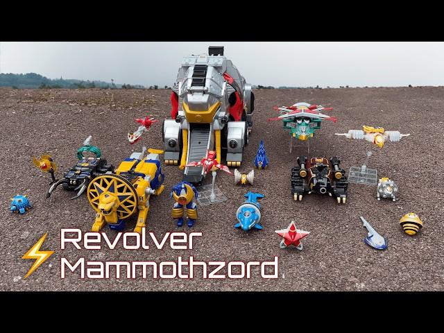 The Next Ultrazord: Revolver Mammothzord review (Power Rangers Ninja Storm Season 11 2003)