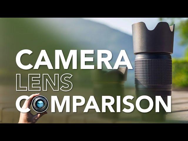 Camera Lens Comparison For Beginners: All Purpose vs Telephoto vs Wide vs Prime