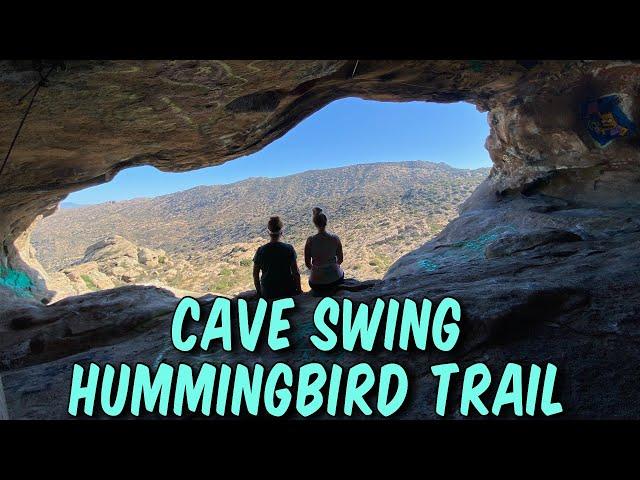 Hummingbird Trail - Secret Cave Swing - Simi Valley