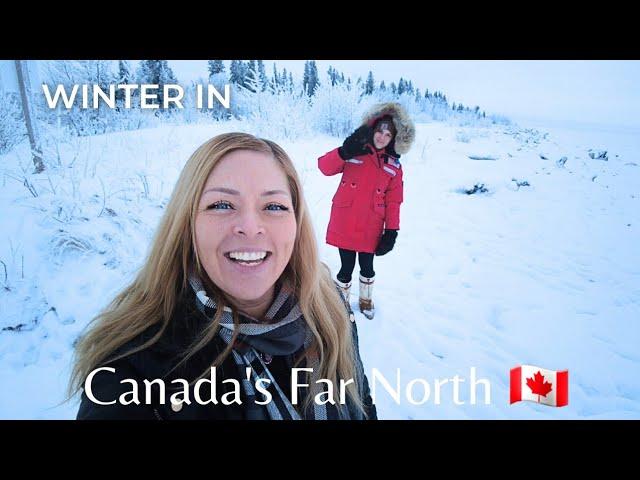 Winter Life In A Small Town In The North Of Canada| Hay River, Northwest Territories