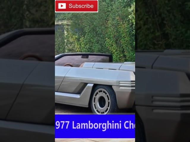 1980 Lamborghini Athon Concept