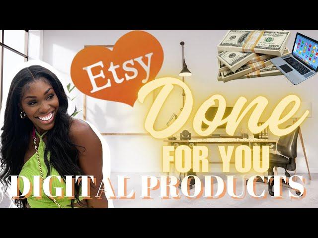 How to Start Selling DONE FOR YOU Digital Products & Make $5,000 A Month #digitalproducts #etsyshop