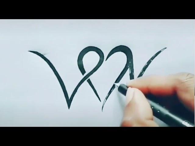 N V  name letter whatsapp status