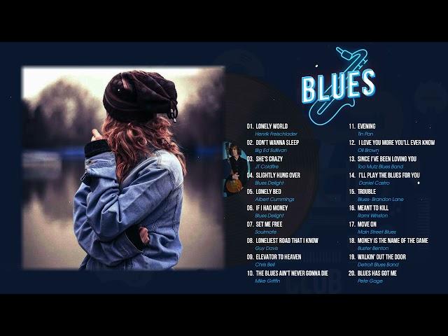 Relaxing Jazz Blues Music | Cafe Music | Blues Rock Ballad | Old School Music