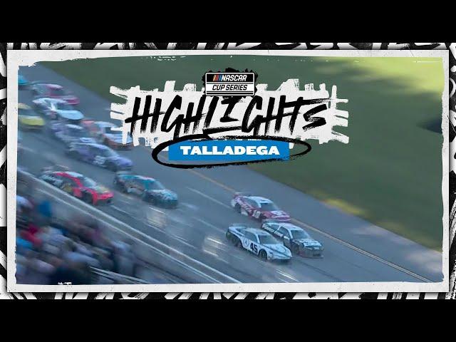 Tyler Reddick steals Talladega victory after last-second wreck