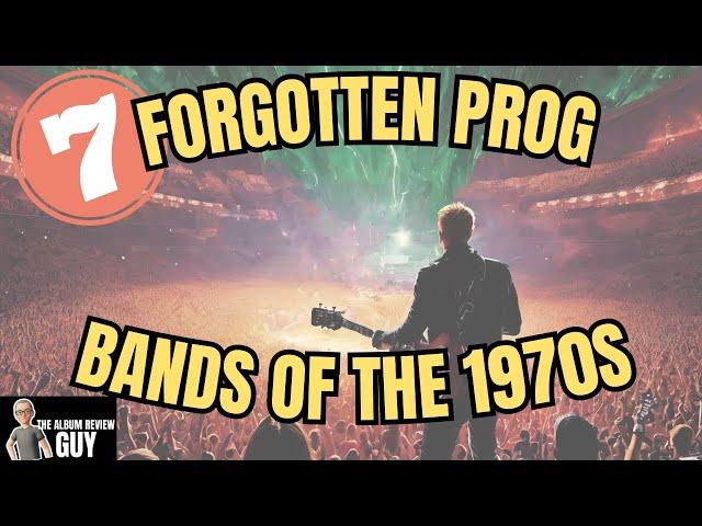 7 forgotten Prog Rock bands from the 70s - Listing #progressiverock