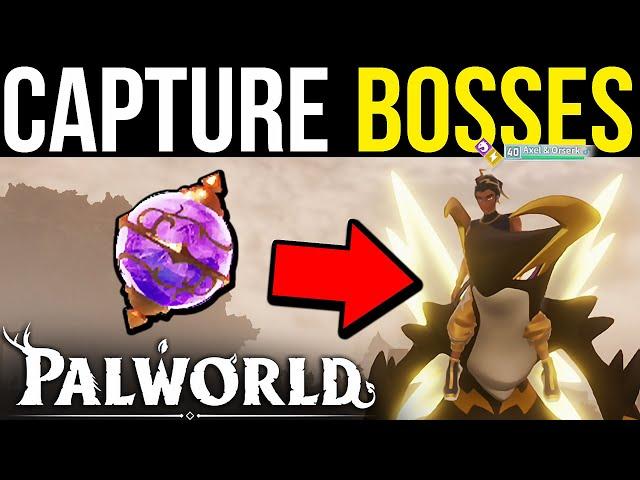 Palworld - HOW TO CAPTURE TOWER BOSSES! Get OP Pals Quick!