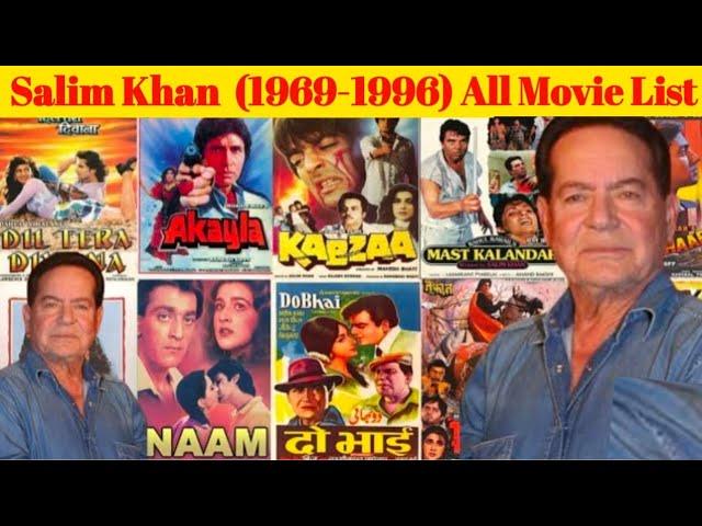 Screen Writer Salim Khan Box-office Collection Analysis Hit and Flop Blockbuster all movies list