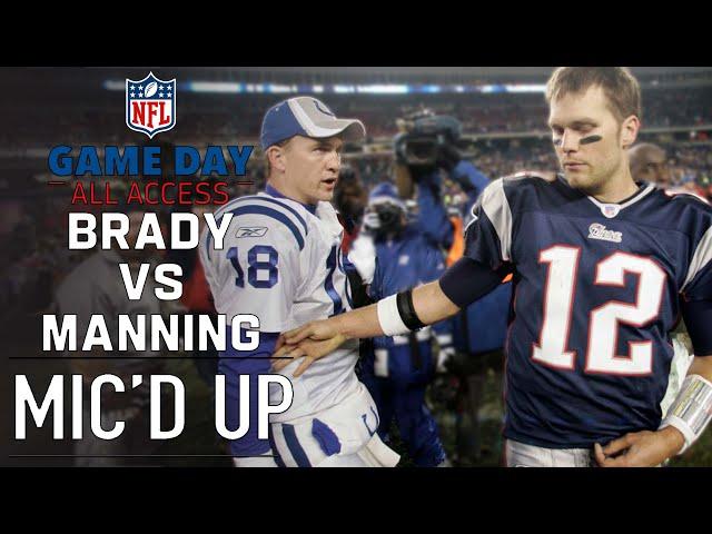 Best of Tom Brady vs. Peyton Manning Mic'd Up | Game Day All Access