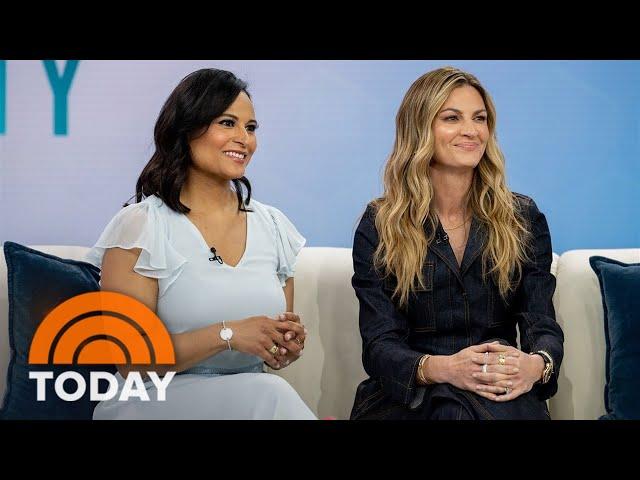 Erin Andrews and Kristen Welker share stories of infertility