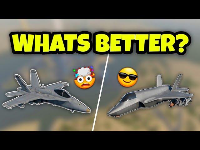 The F-18 Hornet Vs F-35 Lightning! | War Tycoon