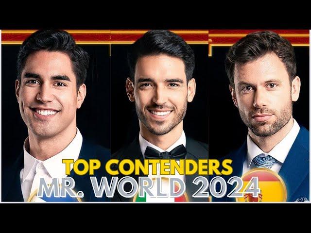 WHO'S ON YOUR TOP LIST TO BE THE NEXT MR WORLD| Kirk Bondad, Puerto Rico, Spain, Philippines