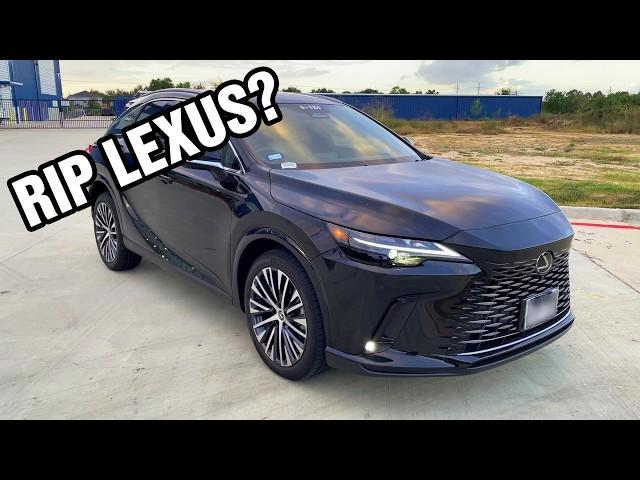 THE LEXUS RX350 IS NO MORE!! (LEXUS DOWNFALL RANT)