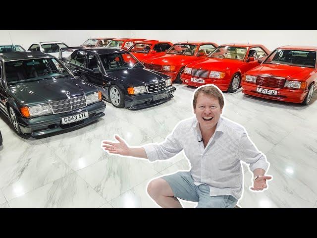 300 CARS MERCEDES HEAVEN! The World's Greatest 80s-90s AMG and Tuned-Benz Collection