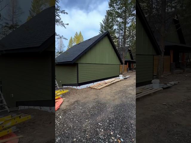 Custom ICF garage with loft