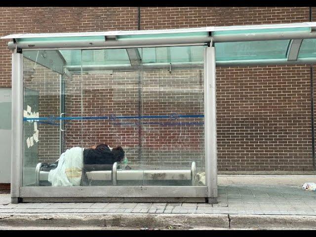 Frustration grows with drug use, people living in bus shelters in downtown Winnipeg