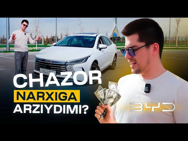 BYD Chazor Hybrid benzin rasxodi qancha? Qanchada 100km/s tezlikka chiqa oladi? | O'zbekcha obzor